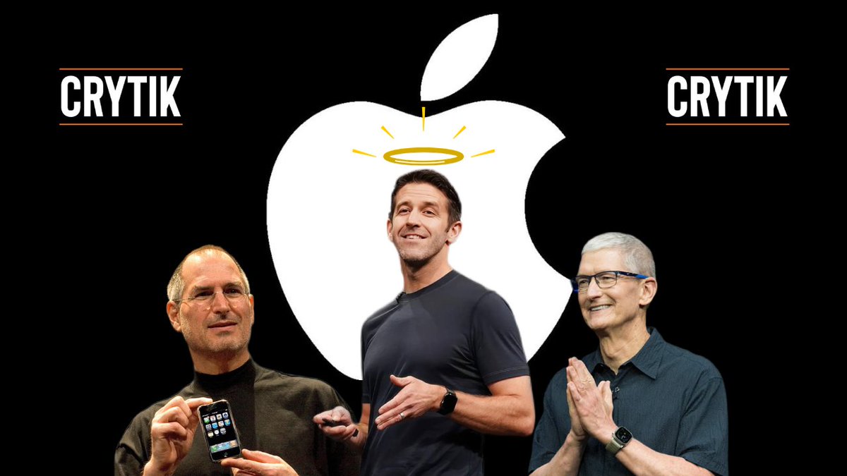 Grafismo de Apple y sus 3 CEOs | Ra&uacute;l Navarro