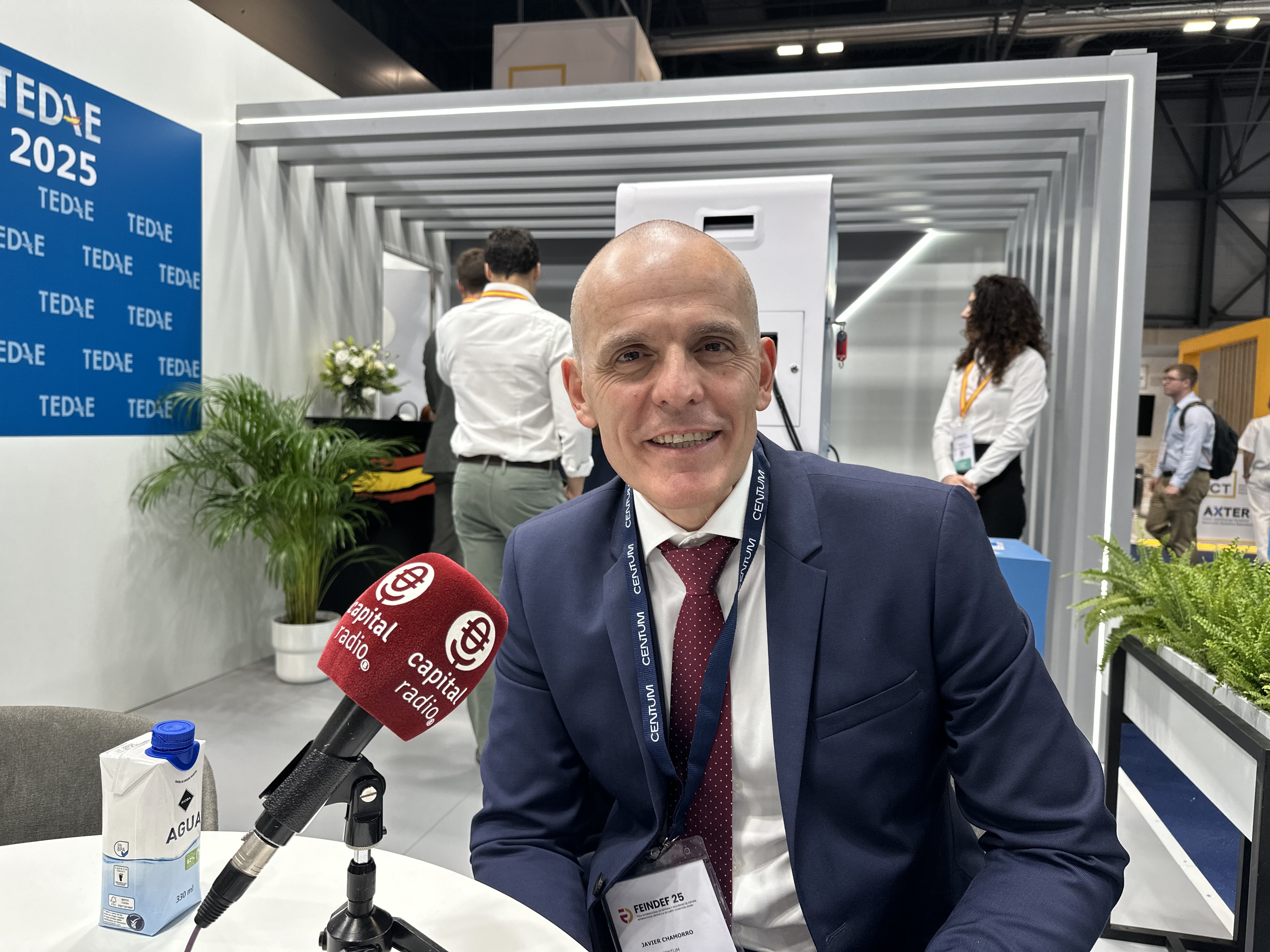 Javier Chamorro, responsable del grupo de PYMES dentro de Tedae y CEO de Centum