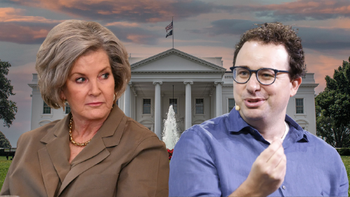 Susie Wiles y Dario Amodei Susie Wiles y Dario Amodei