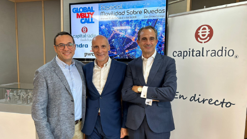 Félix Pérez Fajardo, gerente comercial del Global Mobility Call; Chimo Ortega, director de Movilidad sobre Ruedas; y Manuel Díaz, socio responsable de Productos Industriales, Manufacturing y Automoción de PwC España. Félix Pérez Fajardo, gerente comercial del Global Mobility Call; Chimo Ortega, director de Movilidad sobre Ruedas; y Manuel Díaz, socio responsable de Productos Industriales, Manufacturing y Automoción de PwC España.
