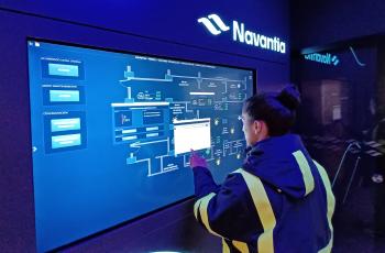 Gemelo digital en las instalaciones de Navantia en Ferrol